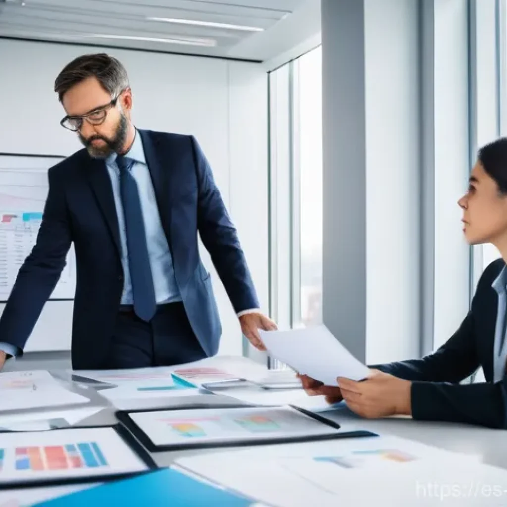 정책분석사와 데이터 중심 정책 연구와 성공 요인 - **"A detailed, wide-angle shot capturing a diverse group of four professional policy analysts active...