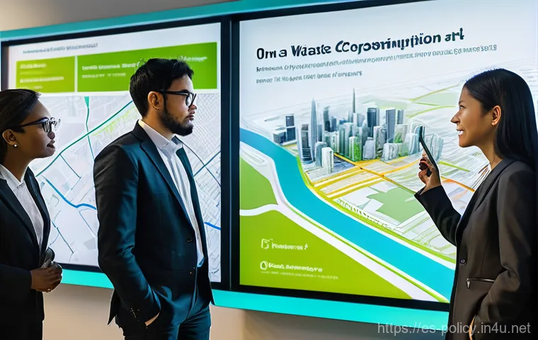 정책분석사와 지역 정책 연구 - **Prompt:** A diverse group of policy analysts, both men and women, of various ethnicities, ranging ...