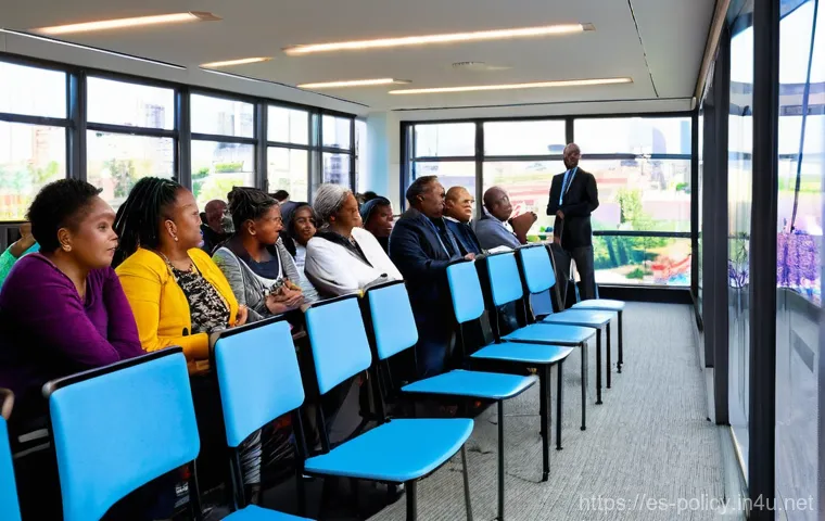 정책분석사와 정책 테스트 및 시뮬레이션 사례 - **"AI-Assisted Public Health Strategy Session"**
    Inside a sophisticated, calm control room, a te...