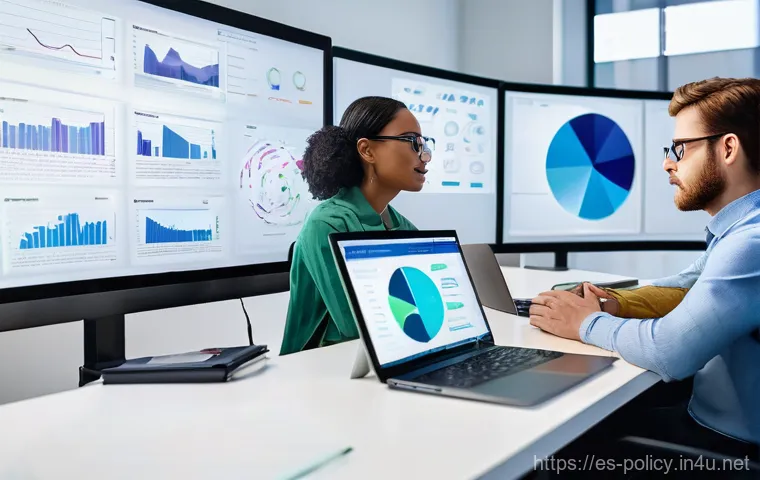 정책분석사와 데이터 활용 성공 사례 - **Prompt:** A dynamic and compelling scene illustrating predictive analytics in action for societal ... 정책분석사와 데이터 활용 성공 사례 - **Prompt:** A dynamic and compelling scene illustrating predictive analytics in action for societal ...