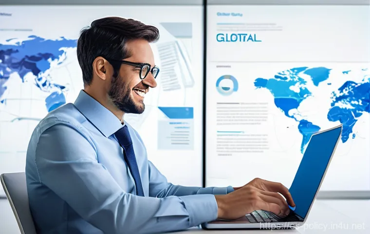 정책분석사와 커뮤니케이션 능력 - **Prompt:** A compassionate male policy analyst, in his mid-40s, dressed in smart casual attire, sit...