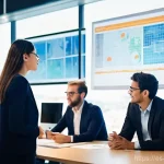 정책분석사와 공공정책과 관련된 트렌드 분석 - **Prompt 1: The Evolving Policy Analyst**
    A dynamic, 15-year-old appropriate, medium shot of a d...